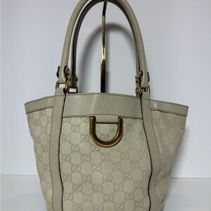 Gucci Beige Tote Bag
